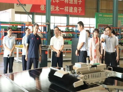 泰維能源集團(tuán)于希明董事長一行蒞臨天意集團(tuán)參觀指導(dǎo)：共話創(chuàng)新發(fā)展 共謀合作新篇