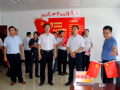 梁山縣委常委、組織部部長王建一行蒞臨天意機械調(diào)研