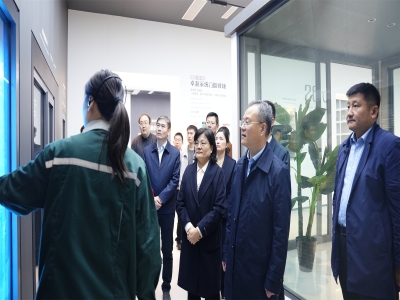 省工信廳總工程師、二級(jí)巡視員孫京軍一行 蒞臨卓越精工調(diào)研指導(dǎo)